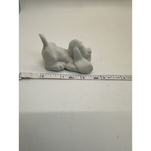 Vintage Hallmark 1975 Hound Dog‎ Bisque Porcelain Made In Japan